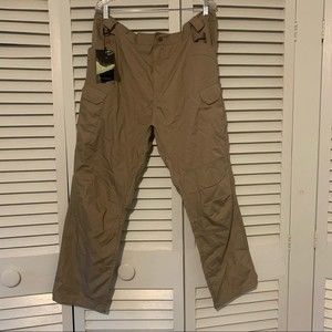 NWT 5XL Rip Stop Khaki Cargo Pants Tactical Outdoor Equipment
